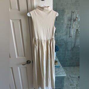 J. Crew Cream Maxi Dress